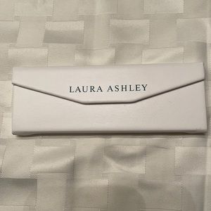 Laura Ashley eyeglass case / card case NWOT white